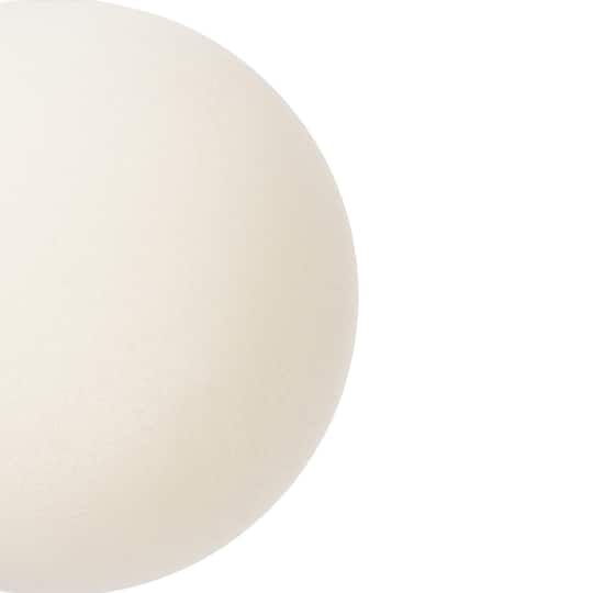 Vickerman 10" White Flocked Ball Ornament